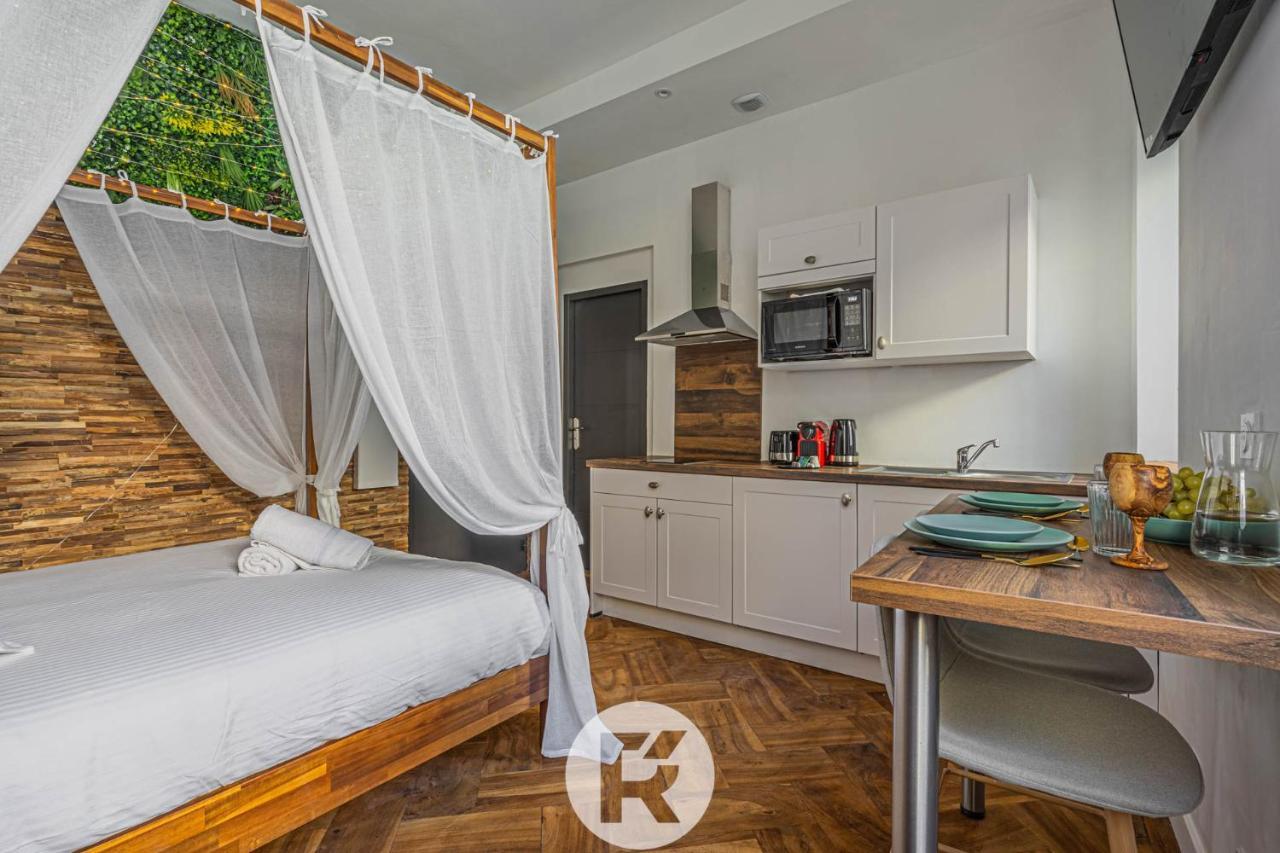 R'Apparts Studio Cocooning Végétal Grenoble Extérieur photo