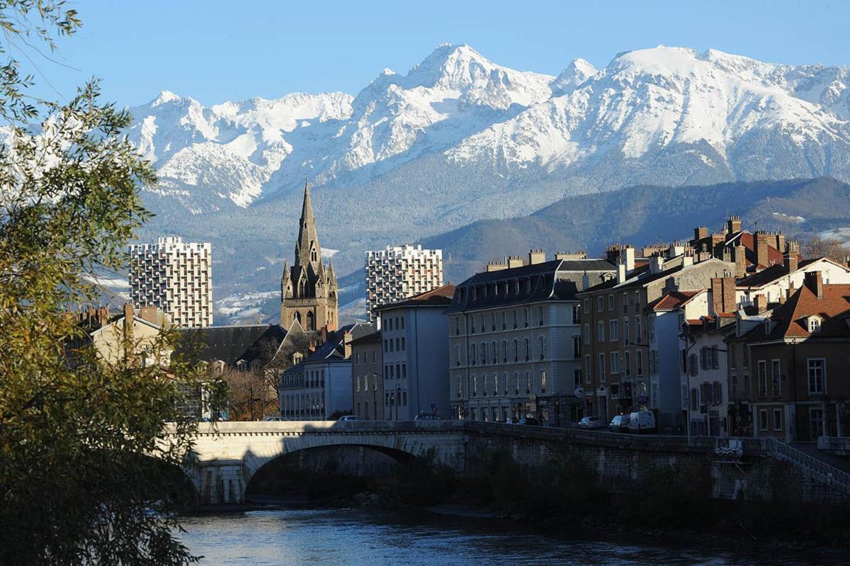 R'Apparts Studio Cocooning Végétal Grenoble Extérieur photo